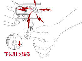 【万歩計】ライト＆ブザー万歩 LB-300