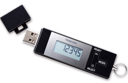 【万歩計・歩数計(PC管理、PC連動、USB接続)】ポケット万歩 anemos TH-850