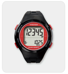 【万歩計®・歩数計（腕時計）】ウォッチタイプ万歩計（腕時計タイプ万歩計・腕時計型万歩計）*万歩計®の山佐(ヤマサ YAMASA）